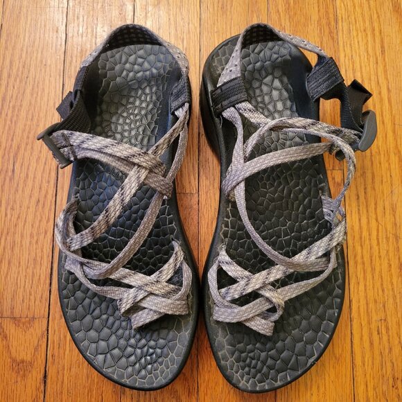 Chaco‎ Womens ZX/2 Classic Sandals Grey 8 Summer Beach Vacation Outdoors - Picture 2 of 7